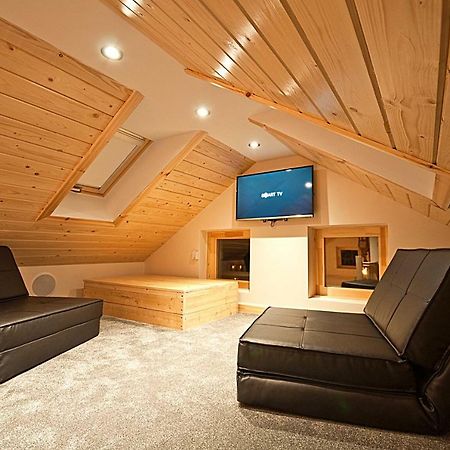 ボーンマス Alum Chine Log Cabinヴィラ エクステリア 写真